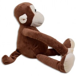 Mono de peluche 33 cm con foto o nombre